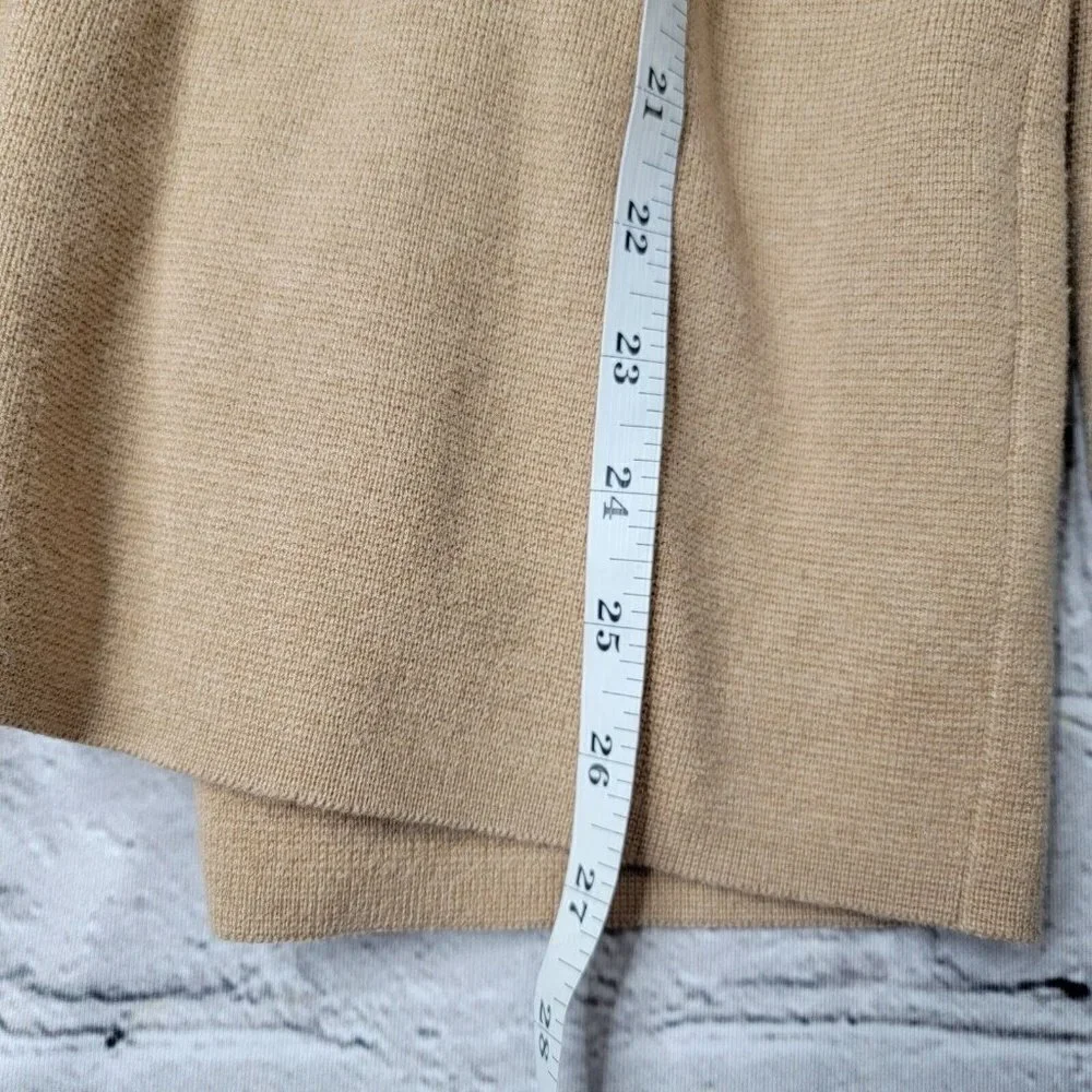 J Crew Eloise Sweater Blazer In Heather Khaki Merino Wool Blend Size‎ M/L?